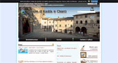 Desktop Screenshot of comune.radda-in-chianti.si.it