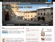 Tablet Screenshot of comune.radda-in-chianti.si.it